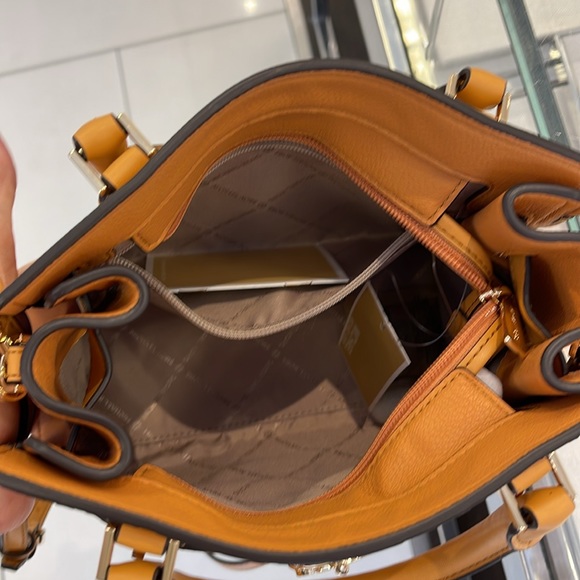 Michael Kors Hamilton Small Satchel Shoulder Crossbody Bag 
Cider Multi COLOR - Picture 12 of 16